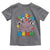 Funny Moo Deng 100 Days Bruh Toddler T Shirt Happy 100 Days Of School