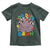 Funny Moo Deng 100 Days Bruh Toddler T Shirt Happy 100 Days Of School
