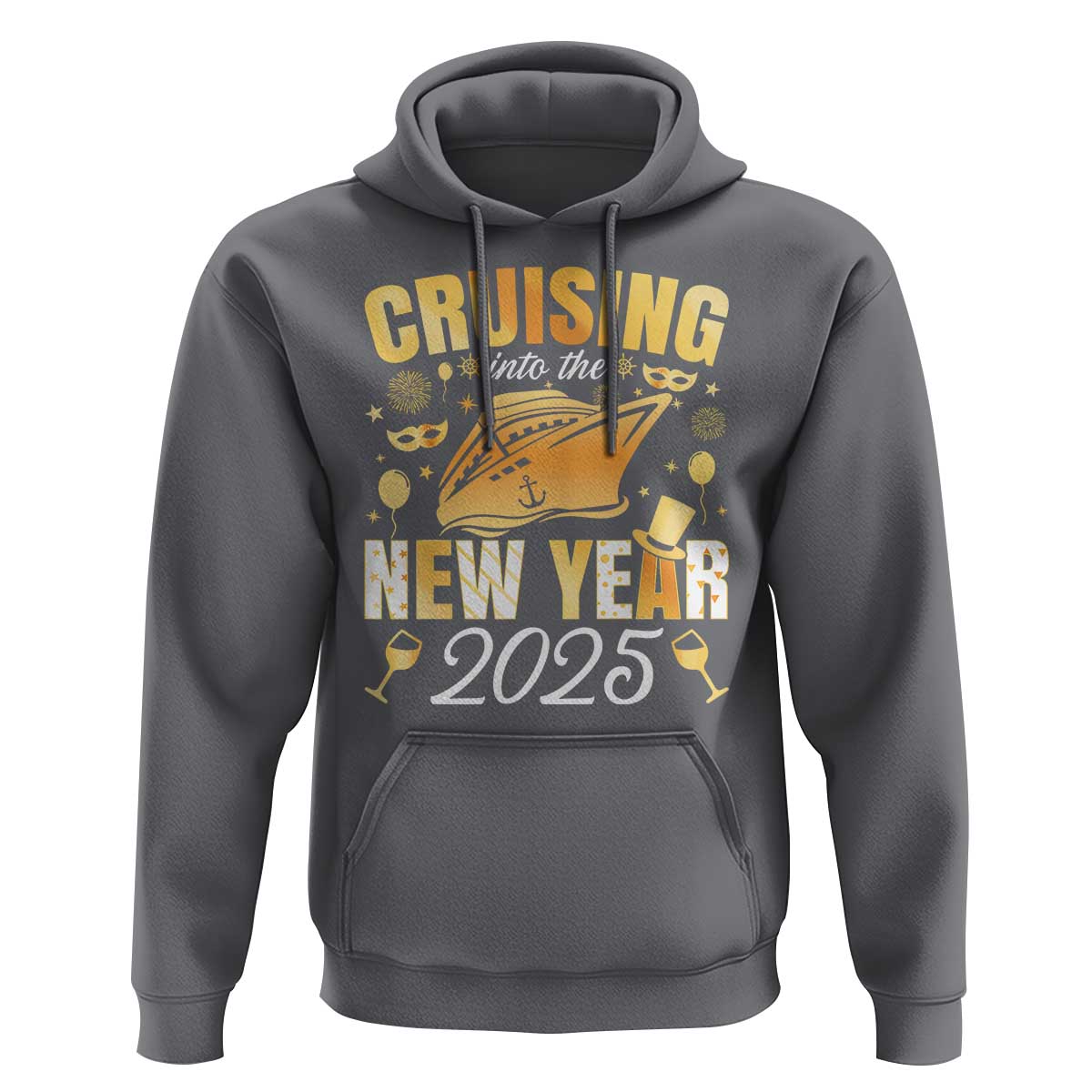 Family New Year's Trip 2025 Hoodie Cruising Into The New Year 2025