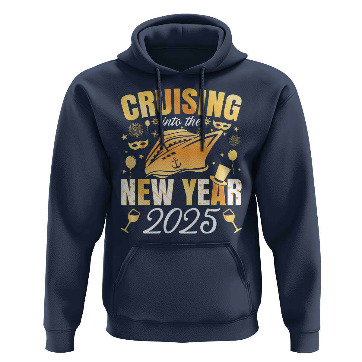 Family New Year's Trip 2025 Hoodie Cruising Into The New Year 2025