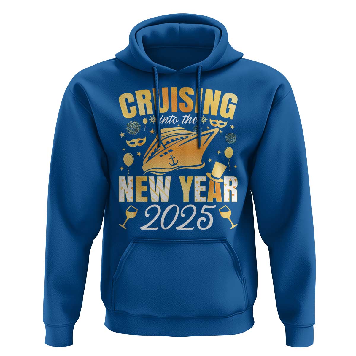 Family New Year's Trip 2025 Hoodie Cruising Into The New Year 2025