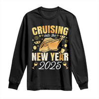 Family New Year's Trip 2025 Long Sleeve Shirt Cruising Into The New Year 2025