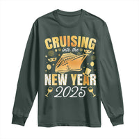 Family New Year's Trip 2025 Long Sleeve Shirt Cruising Into The New Year 2025