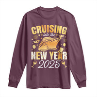 Family New Year's Trip 2025 Long Sleeve Shirt Cruising Into The New Year 2025
