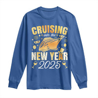 Family New Year's Trip 2025 Long Sleeve Shirt Cruising Into The New Year 2025