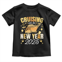 Family New Year's Trip 2025 Toddler T Shirt Cruising Into The New Year 2025