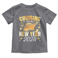 Family New Year's Trip 2025 Toddler T Shirt Cruising Into The New Year 2025