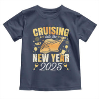Family New Year's Trip 2025 Toddler T Shirt Cruising Into The New Year 2025