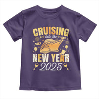 Family New Year's Trip 2025 Toddler T Shirt Cruising Into The New Year 2025