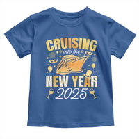 Family New Year's Trip 2025 Toddler T Shirt Cruising Into The New Year 2025