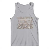 Camo Happy New Year Party 2026 Tank Top Camouflage NYE Party - Wonder Print Shop