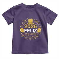 Spanish Mexican New Year 2026 Toddler T Shirt Feliz Ano Nuevo NYE Party - Wonder Print Shop