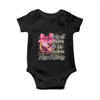 Funny Suspect Never Sticks To Her New Years Resolutions Baby Onesie Coquette Disco Ball - Wonder Print Shop