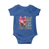 Funny Suspect Never Sticks To Her New Years Resolutions Baby Onesie Coquette Disco Ball - Wonder Print Shop