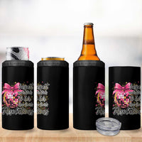 Funny Suspect Never Sticks To Her New Years Resolutions 4 in 1 Can Cooler Tumbler Coquette Disco Ball - Wonder Print Shop