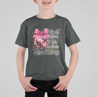 Funny Suspect Never Sticks To Her New Years Resolutions T Shirt For Kid Coquette Disco Ball - Wonder Print Shop