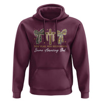 New Year New Beginnings Same Amazing God Hoodie Christian New Years Eve - Wonder Print Shop