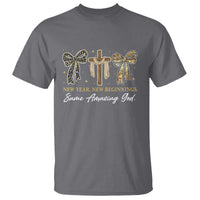 New Year New Beginnings Same Amazing God T Shirt Christian New Years Eve - Wonder Print Shop
