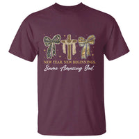 New Year New Beginnings Same Amazing God T Shirt Christian New Years Eve - Wonder Print Shop