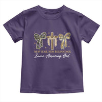 New Year New Beginnings Same Amazing God Toddler T Shirt Christian New Years Eve - Wonder Print Shop