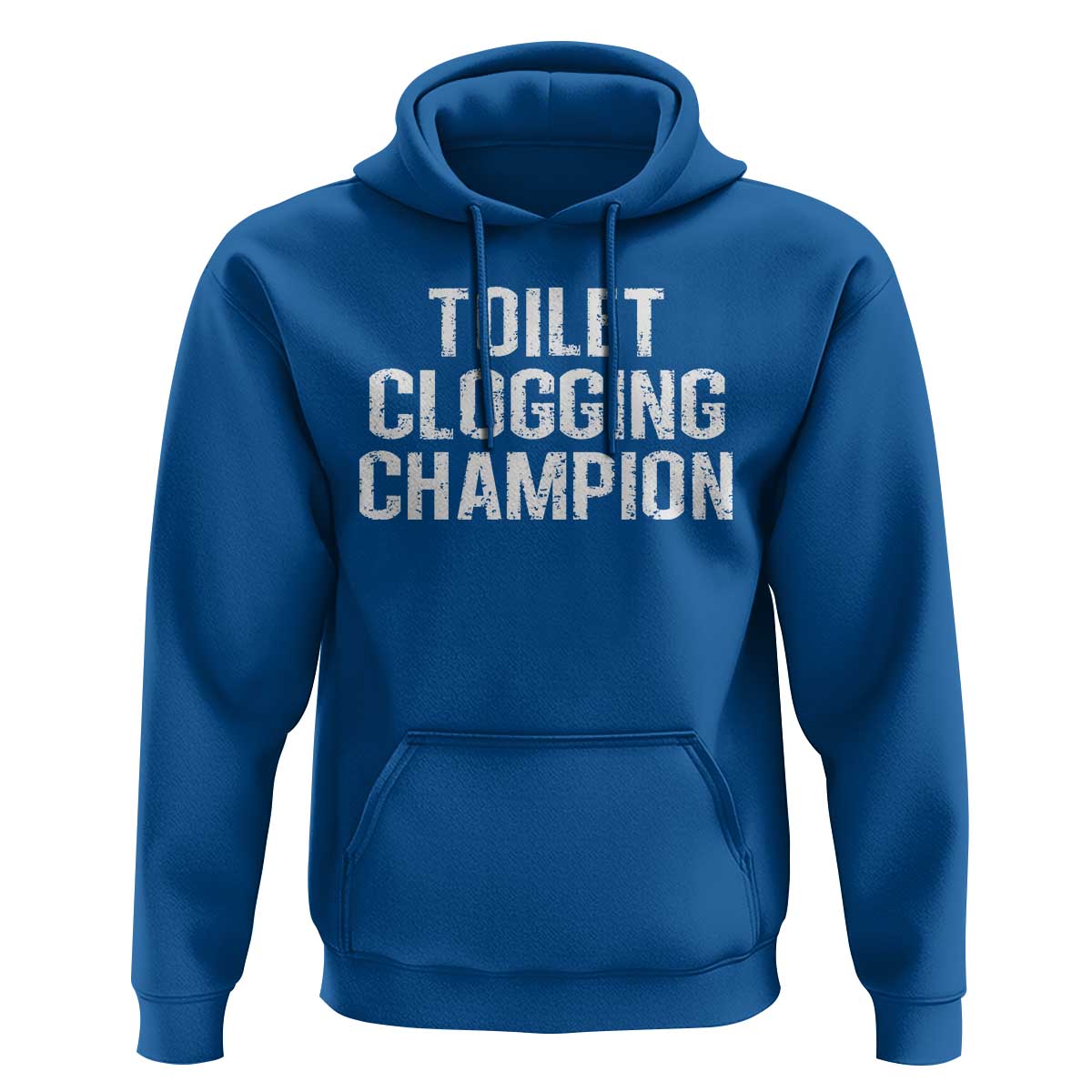 Toilet Clogging Champion Hoodie Funny Meme - Wonder Print Shop