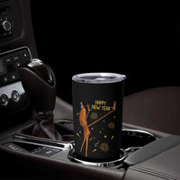 Funny Marcus The Worm New Year Tumbler Cup Happy New Year NYE Party Firework - Wonder Print Shop