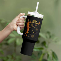 Funny Marcus The Worm New Year Tumbler With Handle Happy New Year NYE Party Firework - Wonder Print Shop