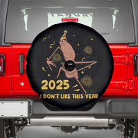 Funny Marcus The Worm New Year Spare Tire Cover 2025 I Dont Like This Year Fireworks NYE Party - Wonder Print Shop