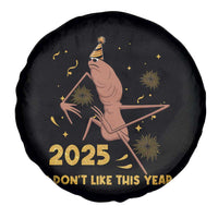 Funny Marcus The Worm New Year Spare Tire Cover 2025 I Dont Like This Year Fireworks NYE Party - Wonder Print Shop