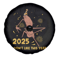 Funny Marcus The Worm New Year Spare Tire Cover 2025 I Dont Like This Year Fireworks NYE Party - Wonder Print Shop