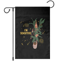 Funny Marcus The Worm New Year Garden Flag I Am Sensitive NYE Party Firework - Wonder Print Shop