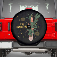 Funny Marcus The Worm New Year Spare Tire Cover I Am Sensitive NYE Party Firework - Wonder Print Shop