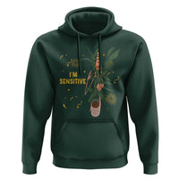 Funny Marcus The Worm New Year Hoodie I Am Sensitive NYE Party Firework - Wonder Print Shop