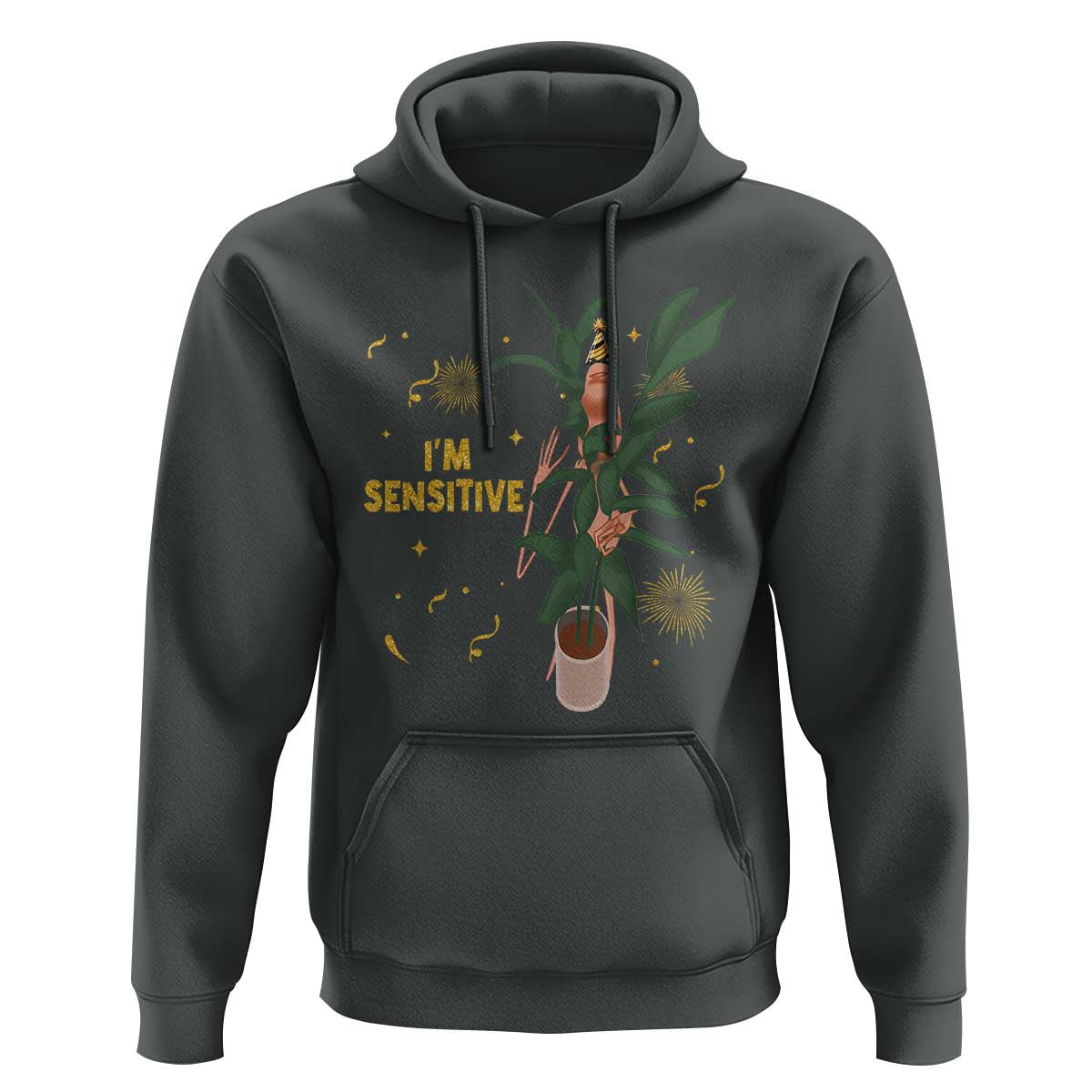 Funny Marcus The Worm New Year Hoodie I Am Sensitive NYE Party Firework - Wonder Print Shop