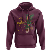 Funny Marcus The Worm New Year Hoodie I Am Sensitive NYE Party Firework - Wonder Print Shop