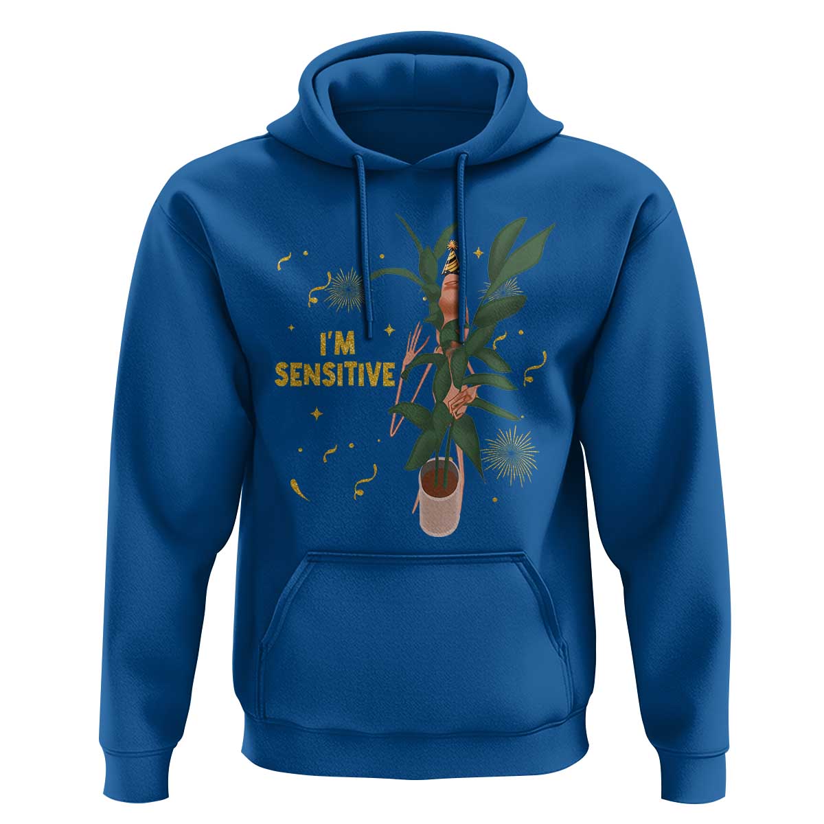 Funny Marcus The Worm New Year Hoodie I Am Sensitive NYE Party Firework - Wonder Print Shop