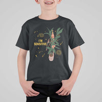Funny Marcus The Worm New Year T Shirt For Kid I Am Sensitive NYE Party Firework - Wonder Print Shop
