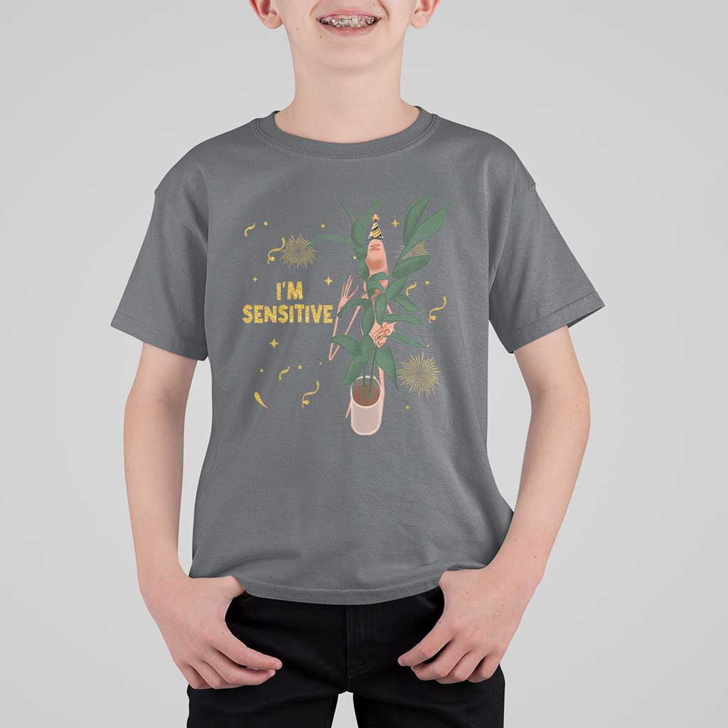 Funny Marcus The Worm New Year T Shirt For Kid I Am Sensitive NYE Party Firework - Wonder Print Shop