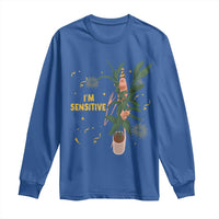 Funny Marcus The Worm New Year Long Sleeve Shirt I Am Sensitive NYE Party Firework - Wonder Print Shop