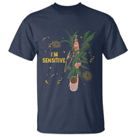 Funny Marcus The Worm New Year T Shirt I Am Sensitive NYE Party Firework - Wonder Print Shop