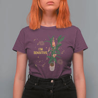 Funny Marcus The Worm New Year T Shirt For Women I Am Sensitive NYE Party Firework - Wonder Print Shop