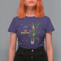 Funny Marcus The Worm New Year T Shirt For Women I Am Sensitive NYE Party Firework - Wonder Print Shop