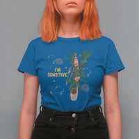 Funny Marcus The Worm New Year T Shirt For Women I Am Sensitive NYE Party Firework - Wonder Print Shop