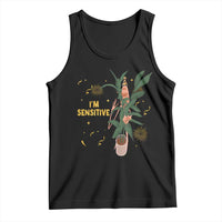 Funny Marcus The Worm New Year Tank Top I Am Sensitive NYE Party Firework - Wonder Print Shop