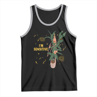 Funny Marcus The Worm New Year Tank Top I Am Sensitive NYE Party Firework - Wonder Print Shop