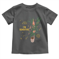 Funny Marcus The Worm New Year Toddler T Shirt I Am Sensitive NYE Party Firework - Wonder Print Shop