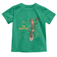 Funny Marcus The Worm New Year Toddler T Shirt I Am Sensitive NYE Party Firework - Wonder Print Shop