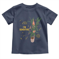 Funny Marcus The Worm New Year Toddler T Shirt I Am Sensitive NYE Party Firework - Wonder Print Shop