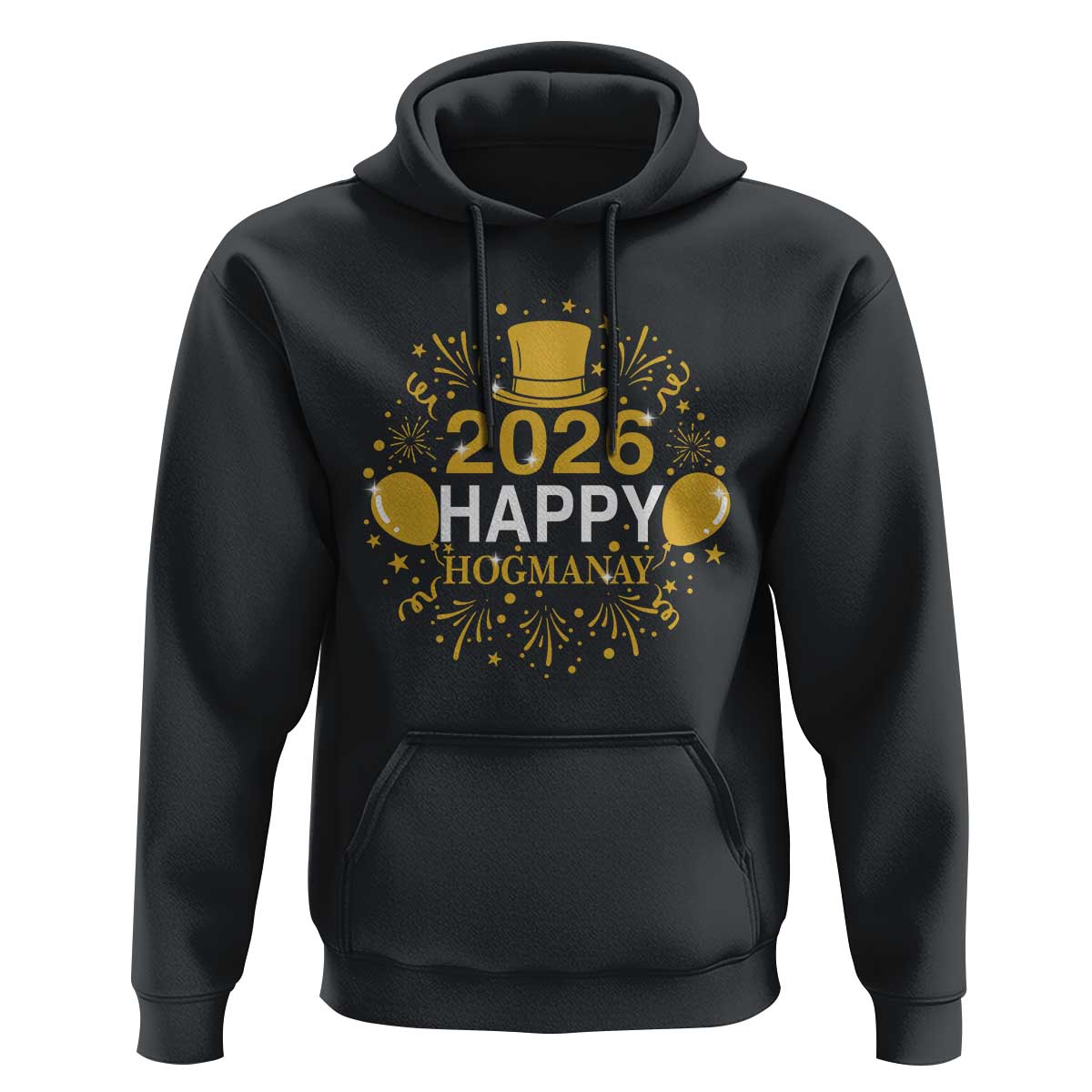 Scottish New Year 2026 Hoodie Happy Hogmanay NYE Party - Wonder Print Shop