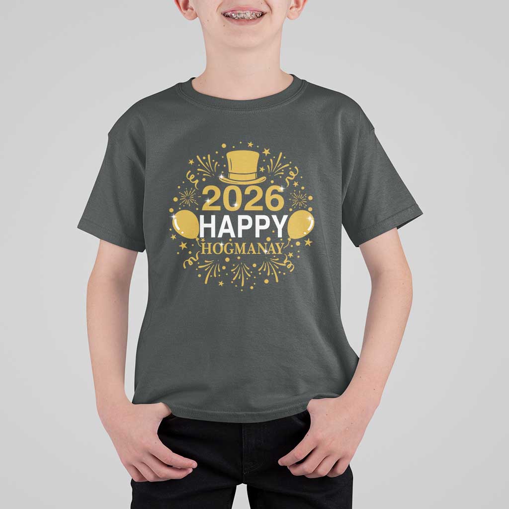 Scottish New Year 2026 T Shirt For Kid Happy Hogmanay NYE Party - Wonder Print Shop